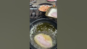 Learn how to make fried tilapia with Cathy!! Quick fast and delicious!