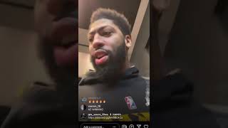 Anthony Davis Shoe Collection In Lakers Locker Room