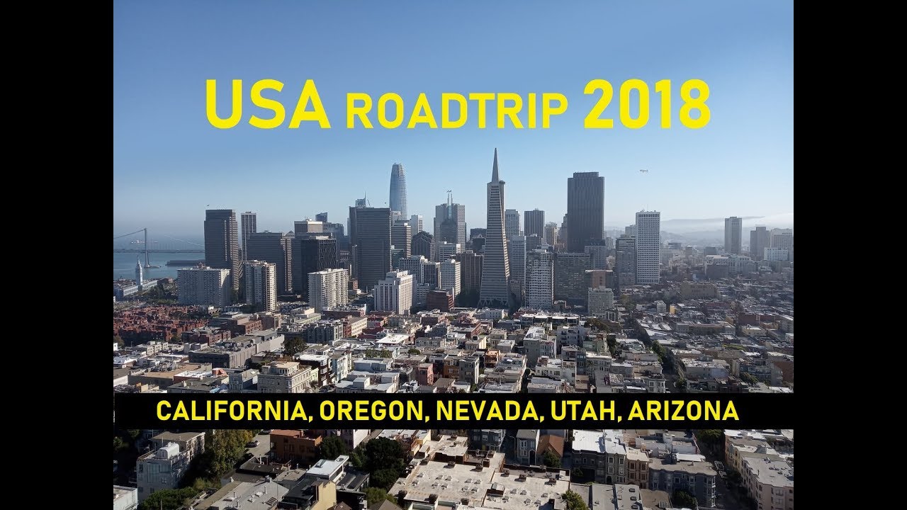 Roadtrip USA 2018 Los Angeles, San Francisco, Las Vegas, San Diego