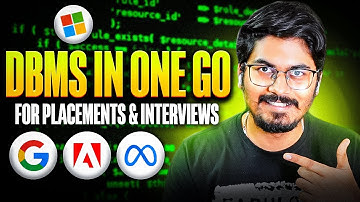 [Part 1] DBMS in one shot with Interview questions