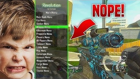 ANGRY KID CRIES OUT OVER MODS IN CALL OF DUTY! (1v1 Mod Trolling)