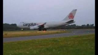 Luxembourg Airport Takeoff and Landings July 2009