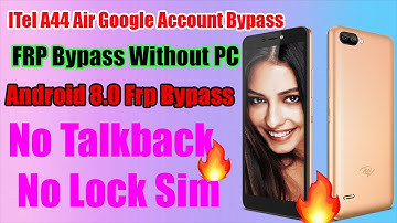 iTel A44 Air FRP Bypass Without PC/ Without Any Tool /Itel A44  (itel L5502 Google Account Remove)