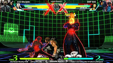 The Break #188   UMvC3 L3   CCI Disciple VS EMP KDZ