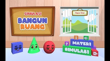 Media Pembelajaran Matematika Bangun Ruang 3D Rumus dan Jaring-Jaring
