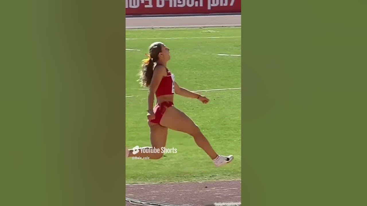 Laura Martinez amazing long jump 😍 ❤️ #shorts