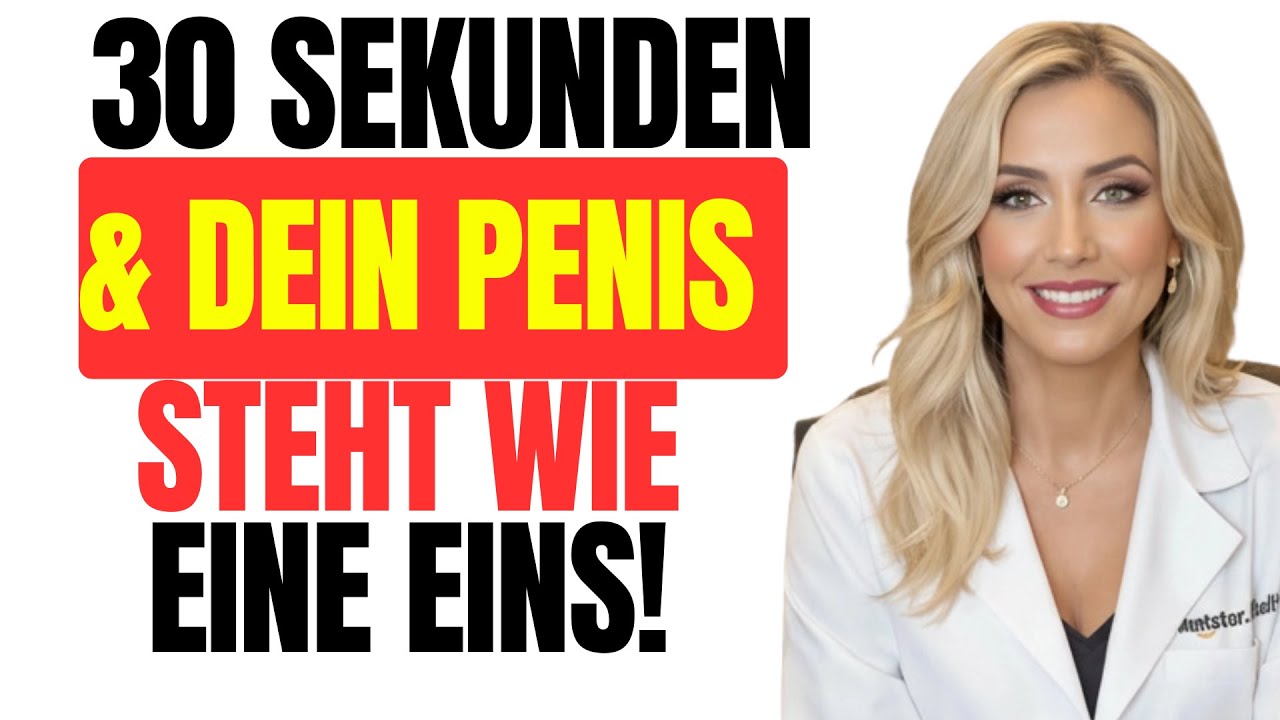 Urologin: Reibe DIESEN Punkt 30 Sekunden – für eine sofortige Erektion!