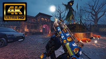 Call of Duty Mobile: Hacienda Halloween 10v10 - 4K Very High Graphics & No HUD (No Commentary)
