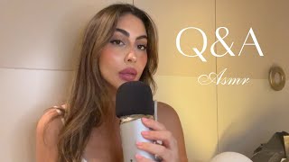 ASMR Q&A 🤍