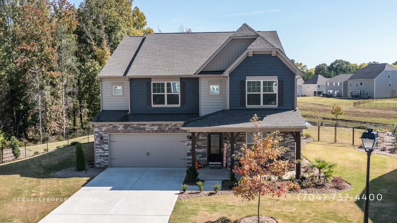 Aerial Home Tour! Chateau Home For Sale in Steele Creek area of SW