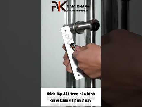 C&aacute;ch lắp đặt tay nắm tủ NK305T