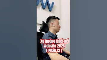 Xu hướng thiết kế Website 2025 #web3b #htmlcss #shorts #trending  #developer #wordpress #company
