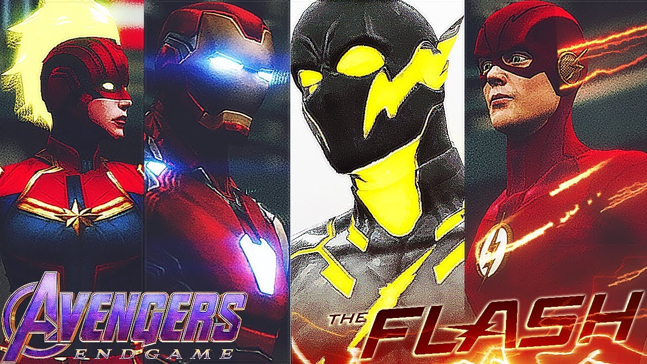 AVENGERS (ENDGAME SUITS) VS TEAM FLASH - EPIC BATTLE - YouTube