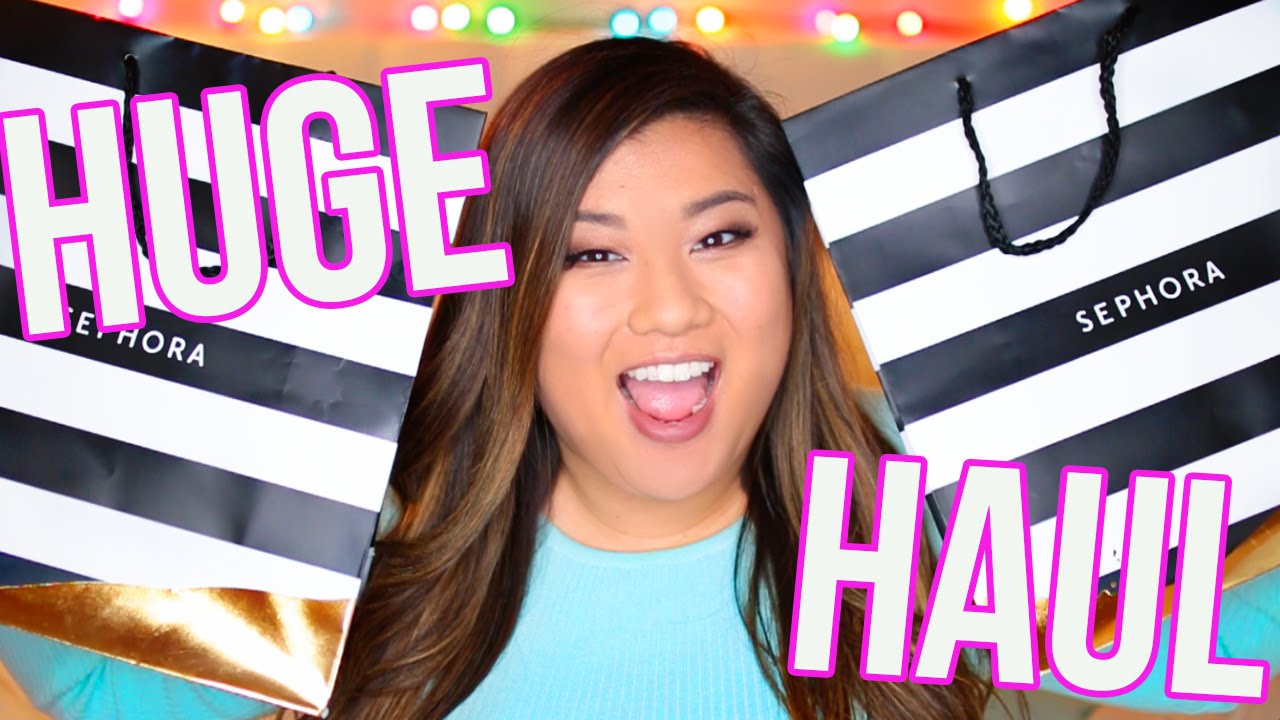 HUGE Sephora Makeup Haul!! Benefit, Too Faced, MAC + More!!