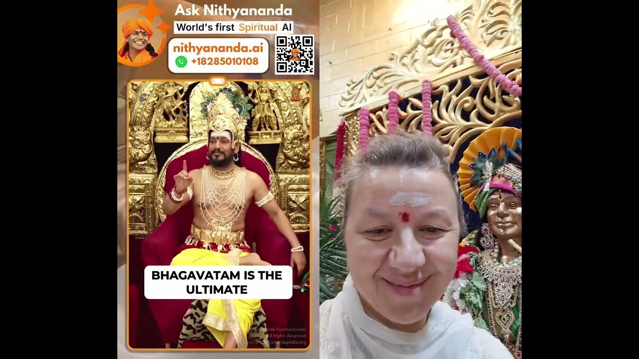  Krishna As The Embodiment Of Enlightenment And Leadership Nithyananda Kailasa