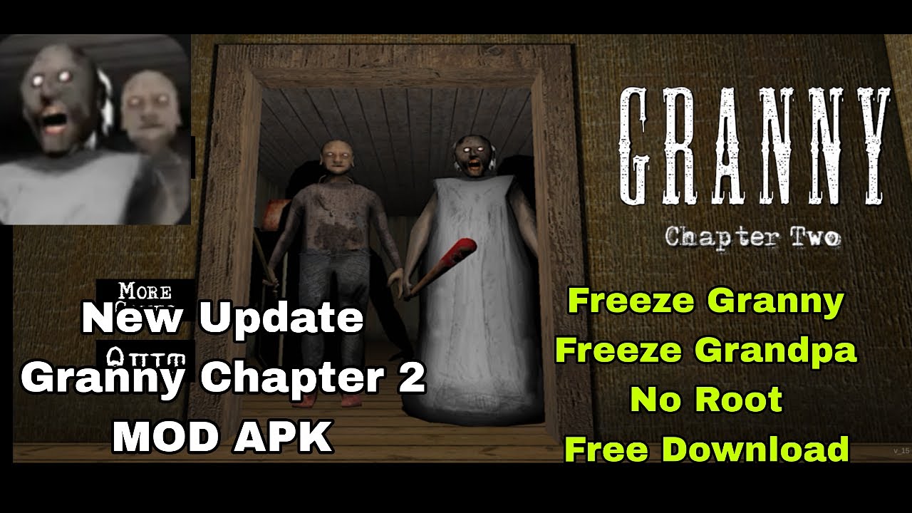 New Update Granny Chapter 2 MOD MENU Granny Chapter 2