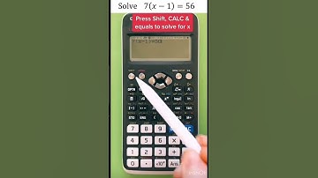 Calculator Hack #gcsemathsrevision #satexam #calculatorhacks #mathstricks #10mviews #10msubscribers