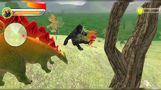 Furious Gorilla vs Wild Dinosaur Android Gameplay screenshot 2