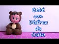 Bebé con Disfraz de Osito