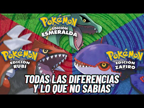 Vídeo: Pokémon Rubí Y Zafiro