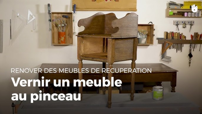 Égrener un meuble | Rénovation de meubles - YouTube