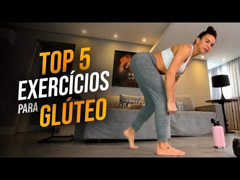 5 TOP Exercícios para GLÚTEOS em casa | Raquel Quartiero | RQX System