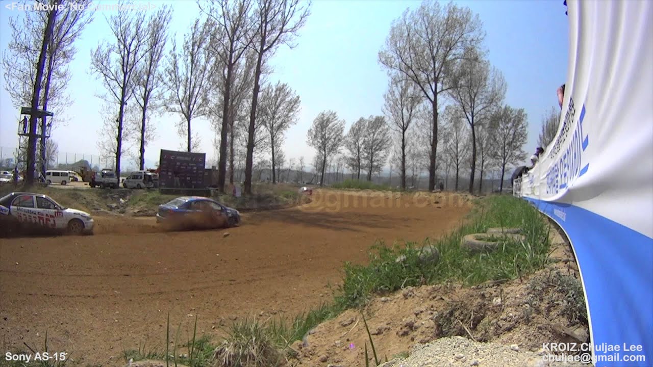 2013 KRC (Korea Rally Championship) Round 2 - Action Clips