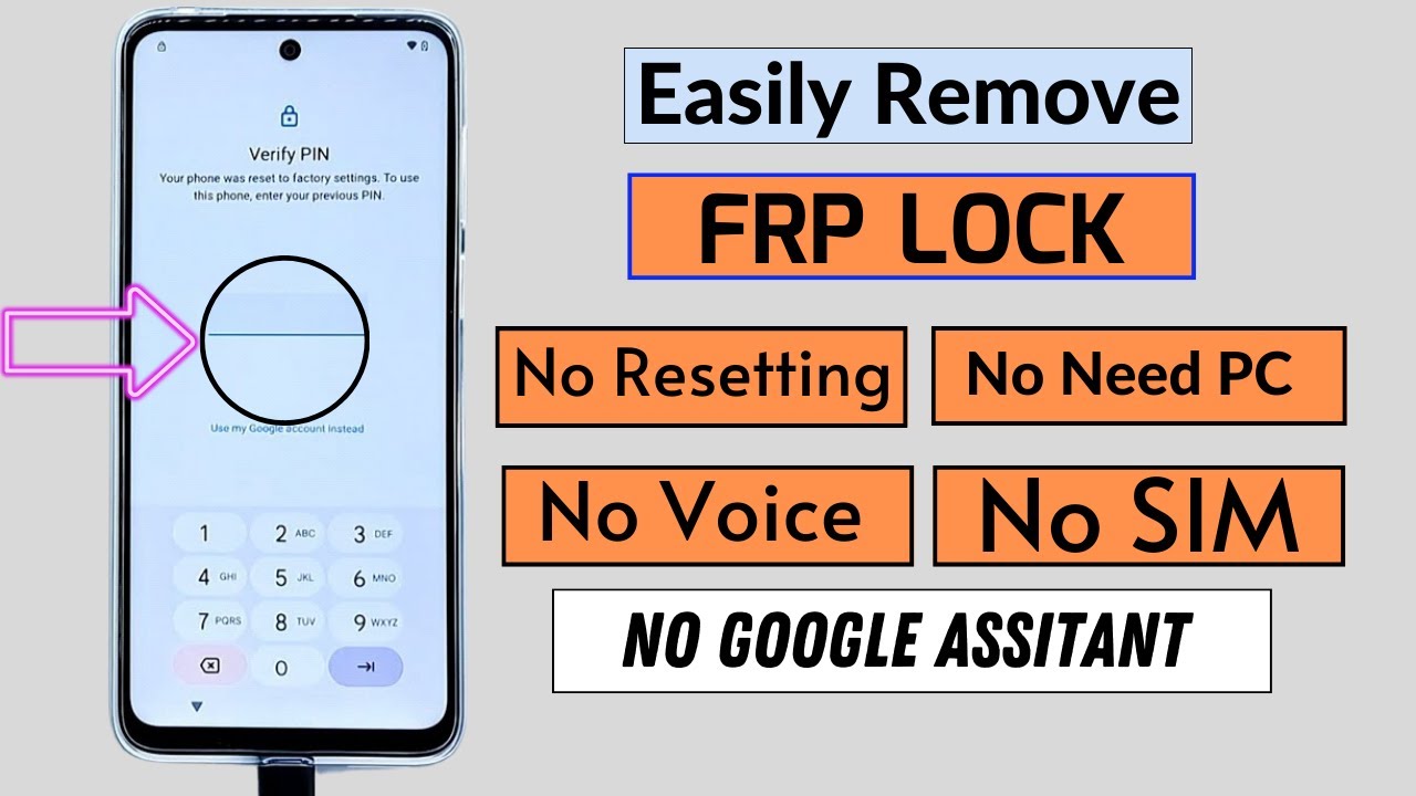 How To Remove Google Account After Reset 2024  Without Pc  No Reset Settings  No Google Assitant