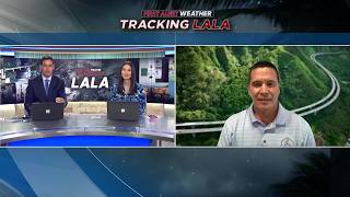 OT Director Ed Sniffen gives update on closures road conditions affected by Hurricane Lala