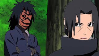 Itachi asks Hiruzen to protect Sasuke, Madara accepted Itachi to erase Uchiha