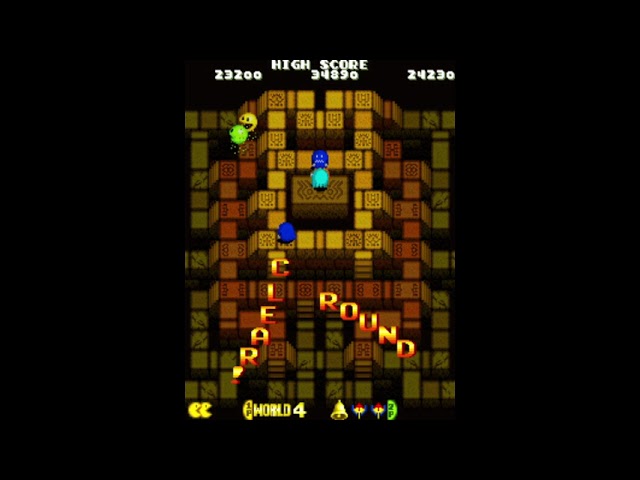 Namco Classic Collection Vol 2 Pacman Arrangement 2player - YouTube