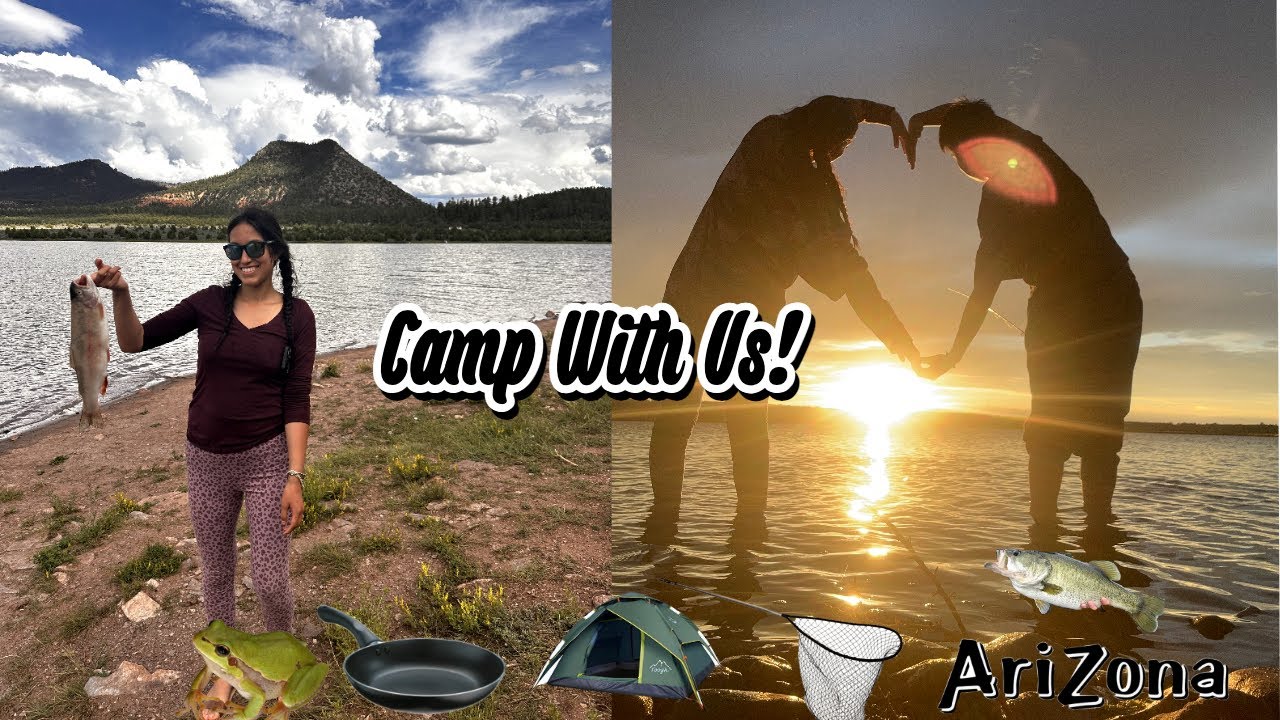 Camping and Fishing at Tsaile, AZ    B&D!