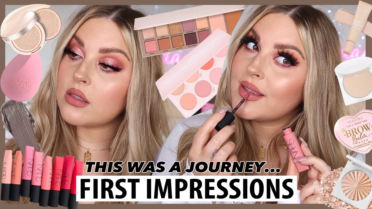 not a great start.... 😱🛍️ FULL FACE FIRST IMPRESSIONS! hmmmm...