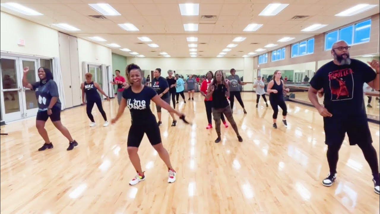 Kickin off the New Year with a Fun Cardio Line Dance Workout Riva Workin Day & Night Line Dance