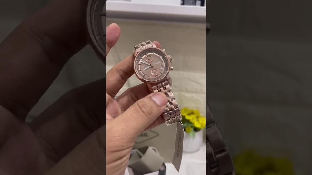 FOSSIL ES 3494 BOYFRIEND - YouTube