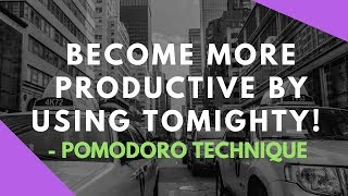 Become more productive by using Tomighty - Pomodoro Technique screenshot 1