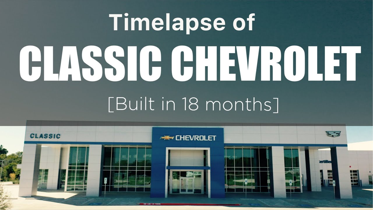 Timelapse Building The New Classic Chevrolet Cadillac In Denison TX timelapse building the new classic chevrolet cadillac in denison tx