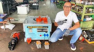 Máy cắt uốn sắt phi 32 | UD32, CTL32 Hàn Quốc | Điện 220V, 1 Pha - Cắt uốn sắt phi 32mm Nhanh Gọn