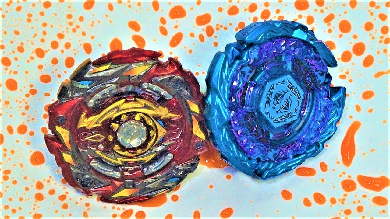 Beyblade Battle on the Water World Spriggan VS Hell Kerbecs (Splash Field)(Beyblade X Art)