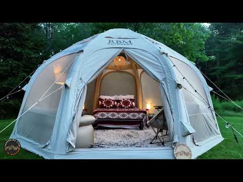 Who said you can't go camping in style.