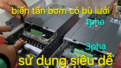 Sử dụng biến tần bơm TOP POWER chưa bao giờ dễ như vậy