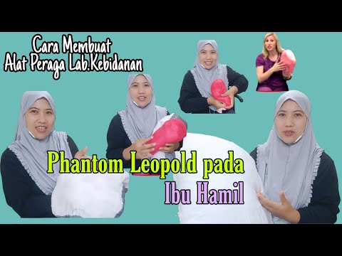 Cara Membuat Alat Peraga Perut Ibu Hamil// Phantom Leopold
