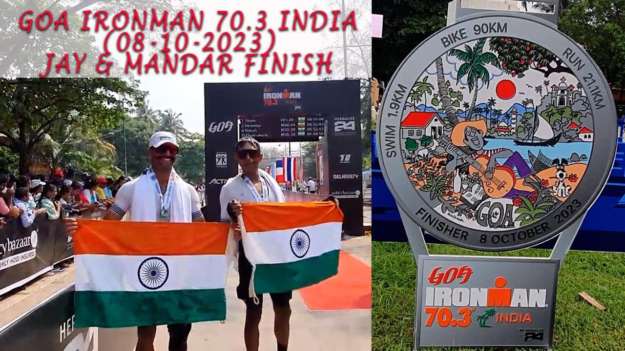 goa-ironman-70-3-india-i-mandar-jay-at-finish-line-youtube