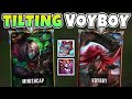 #1 SINGED WORLD VS. VOYBOY IN HIGH ELO SEASON 11 SOLO QUEUE! - League of Legends