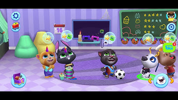 My Talking Tom and Friends (by KickingK) Gameplay Walkthrough - Part 19(iOS 14, Android)#Tom #Angela