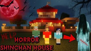 Minecraft SHINCHAN Horror Story In Minecraft Hindi