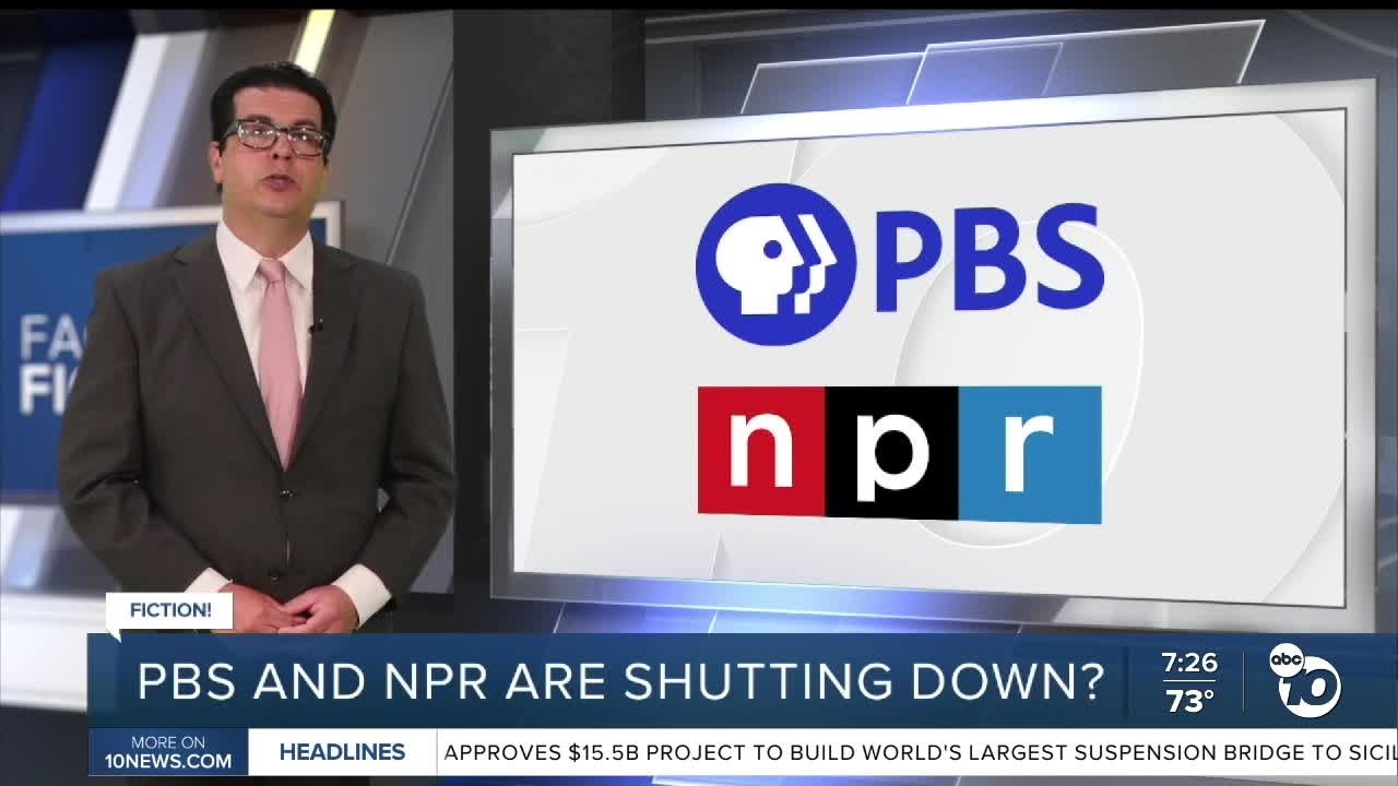 Fact or Fiction: PBS, NPR shutting down due to cuts by Trump ...