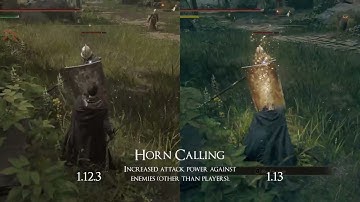 Elden Ring Patch 1.13 Skill Buffs Comparison