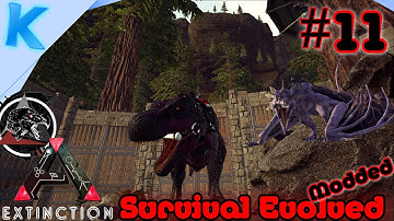 Ark - Mods - Extinction Core - Ep 11 Eindelijk een Dik level Alpha Rex!