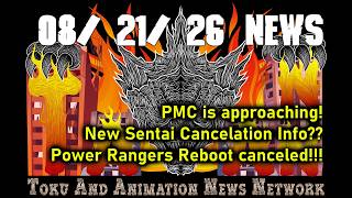 TAANN News Updates 08/21/2026 - PMC Approaching!  Sentai Info?? Power Rangers Reboot Canned!!!